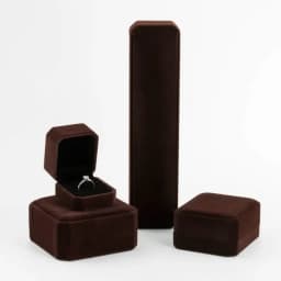 10 Colors Velvet Carrying Case Gift Box For Jewelry Making Ring Necklace Earrings Bracelet Holder Display Packaging Supplies