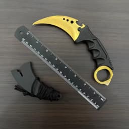 Outdoor Training Toy Claw Knife Game Peripherals Martial Arts Performance Props Boys Karambit Collectible Home Decoration Toys