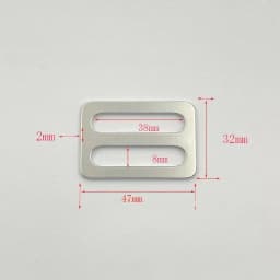 2/5Pcs Deepeel 15-38mm Stainless Steel Bag Strap Buckles Tri-Glide Backpack Belt Adjust Slider Pet Collar Ring Clasp Accessories