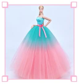 for 30cm ken wedding clothes for 30cm dress bjd clothes 30cm doll wedding dress quality goods fashion skirt princess dress