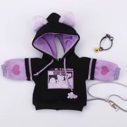 New 1/6 1/4 1/3 BJD Doll Clothes Cute Cat Sweater Hoodie Jacket for Big 1/6, Yosd, 60 30cm Doll Clothes BJD SD Doll Accessories