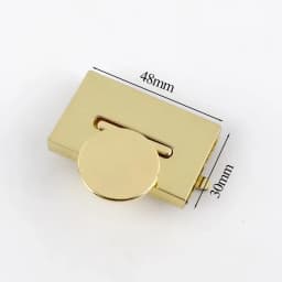 1Pc Gold Metal Clasp Turn Lock Twist Locks Bag Decoration Buckles Handbag Purse Closure Clasps DIY Hardware Replace Accessories