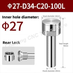 Saw Milling Cutter Slitting Saw Arbor Blade Holder CNC Slotting Machining Metal Cutting Tool Front Rear Lock 5 6 8 10 13mm