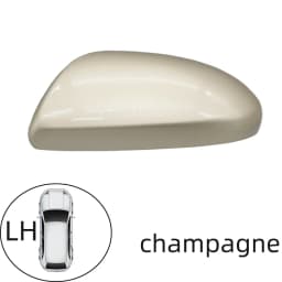Auto Rearview Mirror Cover Cap For Mazda 2 Demio 2007 2008 2009 2010 2011 2012 2013 Wing Side Mirror Shell Housing Case Painted