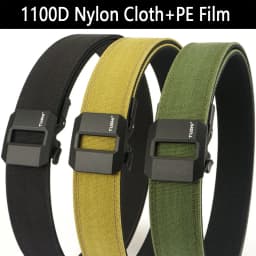 ALPTACTICS Hard Tactical Belt for Men Metal Automatic Buckle IPSC Gun Belt 1100D Nylon Military Belt Outdoor Sports Girdle Male