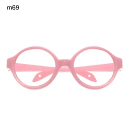 Round Frame Miniature Eyewear Clear Lens Candy Color Eyeglasses Style For Blythe Doll Accessories Plush Doll Glasses Accessories