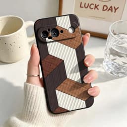 Vintage Wood Grain Pattern For Google Pixel 6 6A 7 7A 8 8A 9 10 10A Pro XL 2024 5G Black Soft Silicone Cover Phone Case