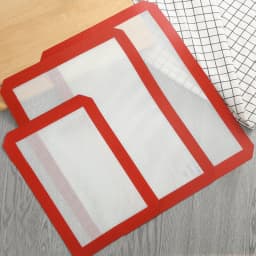 Non-Stick Silicone Baking Mats Cookie Pad Rolling Dough Mat High Temperature Resistant Glass Fiber Oven Mat Batter Flour Fondant