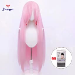 Snoya 100cm Synthetic Fluffy Corn Perm Cosplay Wig Pink Red Blue Purple Anime Party Long Wig for Women