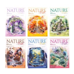 10pcs Stickers Nature Trail Landscaping Handbook DIY Material Decorative Stickers Supplies Package Scrapbook Cut 155*95mm