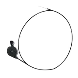 72 Inch Throttle Cable for Lawn Mowers Black Replacement Control Line Compatible with For most Push and Riding Mowers