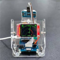 Ultrasonic Radar Scanning Student Technology to Make Diy Creative Toys Manual Children's Programming Detection Machine
