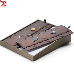 Bevel Jewelry Display Tray Ring Necklace Storage Bracelet Earrings Organizer Jewelry Exhibition Display Props Storage Of Jewelry