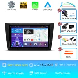 Android 16 Car Radio For Volkswagen VW Golf 6 MK6 GTI 2008-2016 Wireless Carplay Auto Radio Car Multimedia 4G DSP 2 Din
