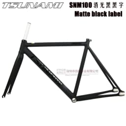 TSUNAMI SNM100 Bicycle Frame Fixed Gear Carrier Kit 49cm 52cm 55cm 58cm Aluminum Racetrack Frame Multi-Color Options
