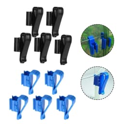 5pcs Fish Tank Clamp Mounting Clip Aquarium Hose Holder For Water Pipe Dia 8-16mm Aquarium Hose Clamp Fish Tank Tubing Holder