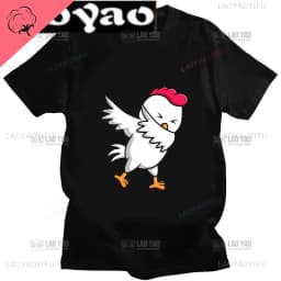 ME SUDA LA POLLA Cute Chicken Cartoon Print Tshirt Men Women Casual Cotton Unisex Sports Top T Shirt Streetwear Creativity Shirt