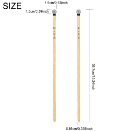 Available in Multiple Colors Percussion Instrument Drumsticks Mallets Jazz Drum Stick Double Headed Soundhammer for Drum Marimba