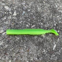 HAIMALUO Happy Soft Fishing Lure Tail Artificial Saltwater Fishing Bait Swimbait Sea Bass Tackle Soft Bait Body Part