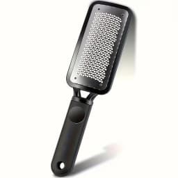 Stainless Steel Foot File Double-Sided Heel Grater for Hard Dead Light Beige & Callus Removal Durable Pedicure Tool