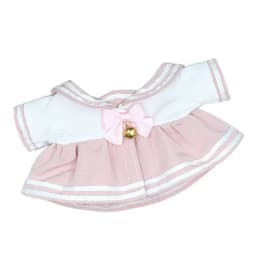 Doll Clothes For 20cm Sailor Suit Dress Knotbow Bell Jk Skirt Toy Accessories Changing Dressing Game Playing Dolls Accessories