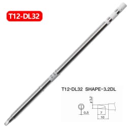 T12 Soldering Iron Tips T12-D4 DL32 D16 D08 KL KR JS02 Replacement Heater Soldering Head Universal T12 Welding Station Digital