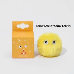 Interactive Ball Smart Cat Toys Plush Electric Catnip Training Toy Kitten Touch Sounding Pet Product Squeak Toy Ball