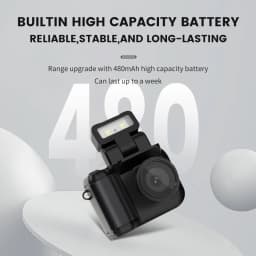 Y4000 Mini Keychain Camera With Screen HD 1080P Portable Retro kids Cam Ultra Compact Pocket DV Video Recorder With Flash Lamp