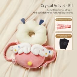 Baby Head Back Protector Safety Pad Newborn Walk Learning Headgear Anti-Fall Pillow Toddler Fall Prevention Cushion for Infants