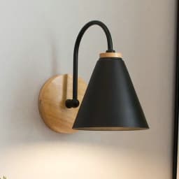 JOYINLED Modern Minimalist LED Wall Light Black White Interior Decor E26/E27 Lamps Nordic Indoor Wall Lamp for Bedroom Bedside ﻿