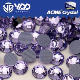VDD Multi-color ACME+Series Top Quality Glass Hot-Fix Rhinestones Crystal AB Flatback Glitter Strass Stones For Fabric Garment