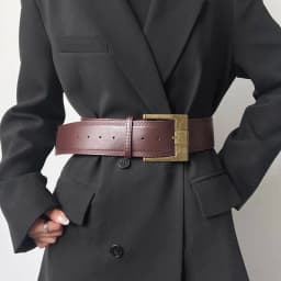 2026 Maillard Style Wide Belt Niche High End Vintage