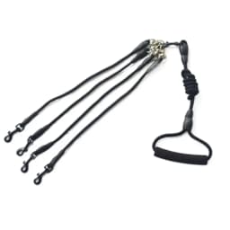 Pet Leash Nylon Double Dual Two Heads Dogs Rope 2 Way Coupler Walk Dogs Collars Harness Leads Dog Leashes