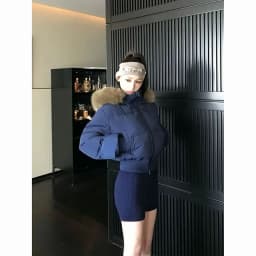 New Ladies Down Cotton-padded Jacket 2025 Lapel Fashion Joker Female Winter Coat Temperament High quality Korean Women Outwear