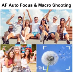 Ourlife Digital Camera 5K 80MP 18X Digital Zoom Dual IPS Screen Camera WIFI Cam Vintage Vlog Video Recorder for Photography