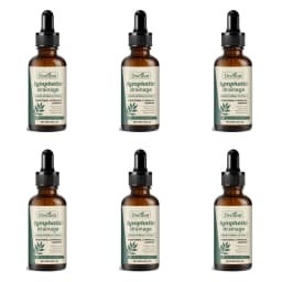 Lymphatic Drainage Drops 60ml Supplement Help Bloat Relief & Immune System Health with Cleavers,Red Clover and Stillingia Root