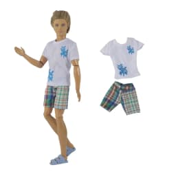 1 Set Doll Clothes Outfit for 12 inch Ken Doll Many Style for Choice A02