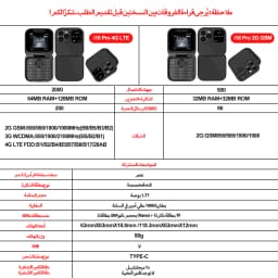 SERVO i16 Pro 2G GSM/4G LTE Network Small Flip Mobile Phone 2 SIM Standby Call Recording Speed Dial 1.77" Mini Folding Cellphone