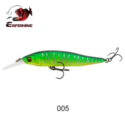 ESFISHING Wobble Hard Lure NAHAN 75mm 7.1g 0-2.4 Dive Fishing Baits Flow Floating Minnow Isca Artificial