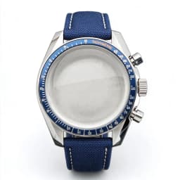 39.7mm Case Watches Metal Case Fits VK63 Movement Accessories Sapphire Glass Equipped With Bezel And Strap VK63 Dial