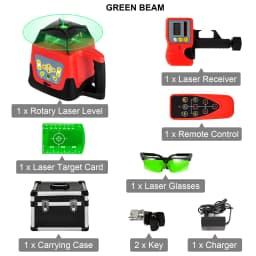 SucceBuy 360 Rotary Laser Level Self-Leveling 500m Vertical Horizontal Scanning Professional Powerful Measurement Construction Tool