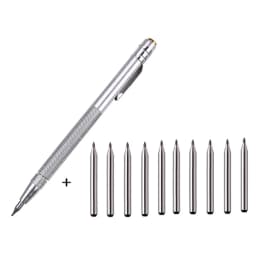 Scriber Pen Replacement Carbide Tip Carbide Tip Scriber Engraving Pen Marking Tip For Glass Ceramic Metal Marking Hand Tools