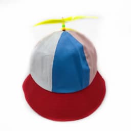 20 Colors Funny Propeller Rainbow Helicopter Baseball Cap Size S&L Unisex Kids Teens Small Heads Top Hat for Men Women