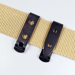 Anti Slide Stainless Steel Belt Clip Waist Loop Clamp Buckle for Kydex Sheath Holster Pouches Scabbard With Mounting Hardware