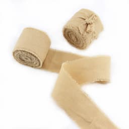 Pure Cotton Hand Torn Raw Edge Ribbon DIY Gift Box Packaging Greeting Card Decoration Bride Hand Stick Flower Flower Tie Ribbon