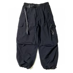 Men Women High Vis Reflective Triangle Multi-Pocket Baggy Wide Leg Trousers Casual Cargo Baggy Trousers Urban Outdoor