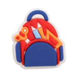 1pcs PVC Shoe Charms Folder Book Graduation School Bus Teacher Schoolbag Sandals Shoes Decoration Fit Wristbands Kid Party Gift