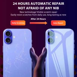 4-1Pcs Back Hydrogel Film For iPhone 17 Pro Max Soft Clear Screen Protector For iPhone 17 Air HD Phone Accessories Not-Glass
