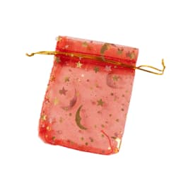50Pcs Organza Bag Jewelry Packaging Gift Candy Wedding Party Goodie Packing Favors Pouches Drawable Bags Present Sweets Pouches