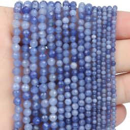 Natural Pink Opal Stone Beads Faceted 2mm 3mm 4mm Round Loose Beads Diy Bracelet Necklace Jewelry Making Accessories